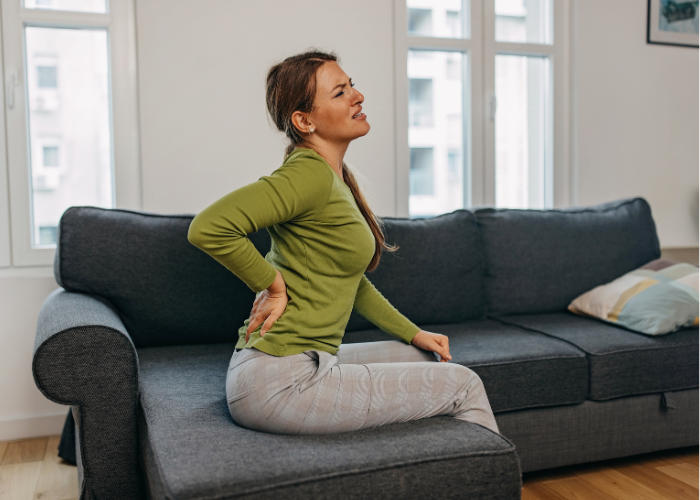 Lower back pain with pelvic floor